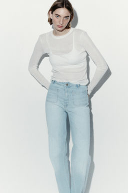 Wide High Jeans - H&m фото 12