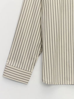 Рубашка relax fit в полоску / Zarina