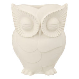 Заготовка для декорирования Love2art ТА-14 Кашпо гипс 7 х 6 х 10 см 1 шт Сова