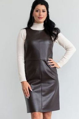 сарафан из экокожи 996-0584