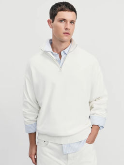 Джемпер на молнии regular fit / Zarina
