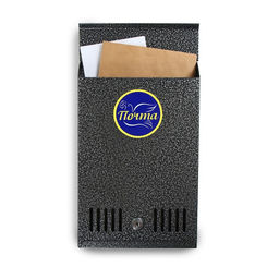 Ящик почтовый с замком, вертикальный, серебристый - Simaland фото 5