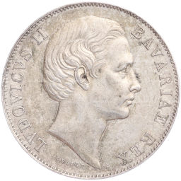 1 талер 1866 года Бавария