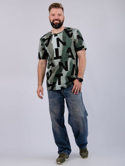 Футболка "ФМ-59" зелёная, трикотаж