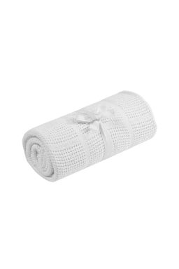 mothercare / Ажурное одеяло для колыбели 90х70 см