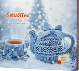 SebaSTea. Новый год. Still Life (голубой) карт.упаковка, 60 пак.
