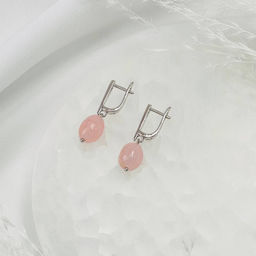 Серьги из Морганита