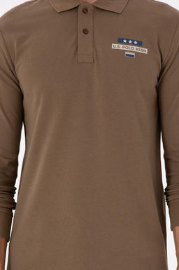 Мужской свитшот цвета хаки Неожиданная скидка в корзине - U.s. polo assn фото 6