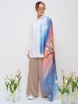 Платок женский KSH13-17-27 - Tantino фото 5