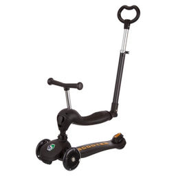 Самокат трансформер трехколесный с ручкой управления