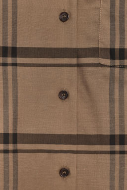 CHECK SHIRT WITH SCARF COLLAR ZW COLLECTION - Zara фото 6
