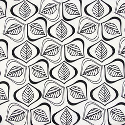 Шторы для кухни Этель Leaves, 149×180 см - 2 шт., подхваты - 2 шт., 100% хлопок