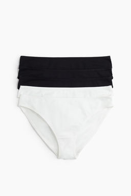 Pack de 5 bragas de algodon