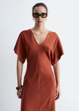 Maxivestido con escote en pico - H&m фото 5