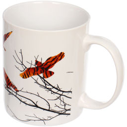 Цена за 2 шт. Кружка керамическая 330мл "Сафари парк", микс рисунков