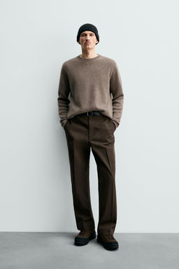 100% CASHMERE RIBBED JUMPER ORIGINS - Zara фото 8
