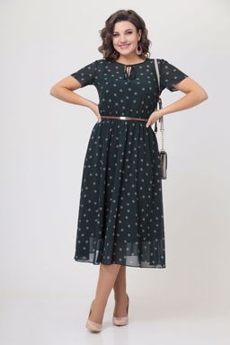 Блуза Swallow 803.2 черный+серебряный узор фото 347