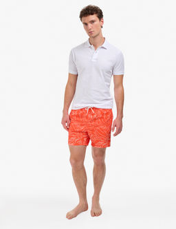 Beyaz Slim Fit %100 Pamuk D__meli Polo Yaka Basic Ti__rt