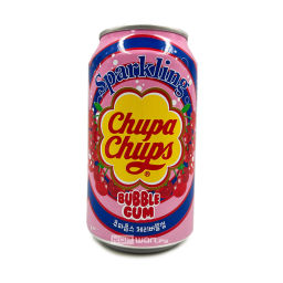 Напиток газ. со вкусом вишневой жевательной резинки Chupa Chups, Корея, 345 мл Акция