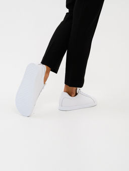 Кеды босоногие кожаные 189.астиw.Белый