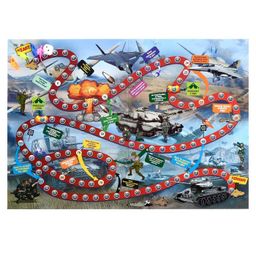 Цена за 2 шт. Игра-ходилка «Танки и авиация»