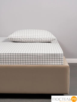 КПБ PRIME PRIVE ВАЛЬБО бел/черн (клетка)  фото 5