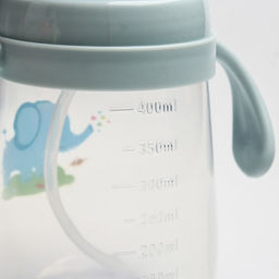 Поильник с силиконовой трубочкой и ручками, 400 мл., цвет МИКС - Simaland фото 7