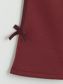 Fiyonklu ?spanyol Pa?a K?z ?ocuk Tayt Pantolon