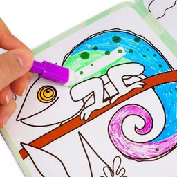 Многоразовая раскраска Синий трактор едет к нам, 12 стр., 16 16 см, Синий трактор  фото 3