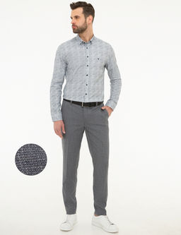Lacivert Ekstra Slim Fit Pantolon