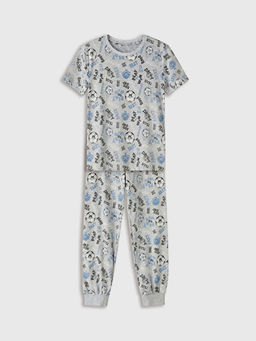 Desenli Erkek ?ocuk Pijama Tak?m?