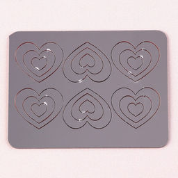 Украшение для торта Сердечки классические, цвет золото - Страна карнавалия фото 11