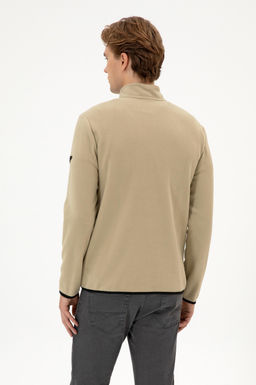 Erkek A__k Haki Basic Sweatshirt Sepette S_rpriz _ndirim - U.s. polo assn фото 5