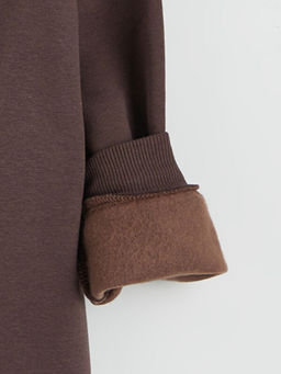 Bisiklet Yaka Snoopy Bask?l? Erkek ?ocuk Sweatshirt