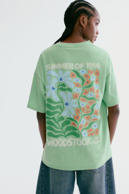 Camiseta oversize con motivo estampado - H&m фото 8