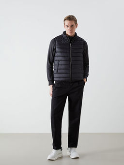 Standart Kal?p Dik Yaka Erkek ?i?me Yelek