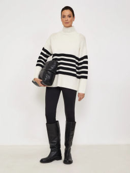 Брюки зауженного кроя D338/lava