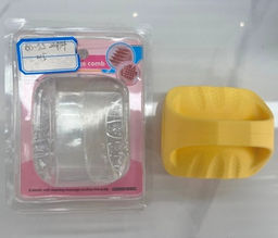 Цена за 3 шт. Щетка для вычесывания шерсти "Счастливый хвост!", цвет розовый, 8,3*7,3*6,5см (коробка)