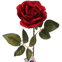 Цена за 2 шт. Искусственные цветы "FLOWERS MAGIC" 53см Роза красная