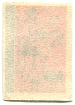 Этикетка спичечная Родословная спички №6 фабрика Победа