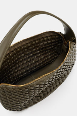 WOVEN-EFFECT HANDBAG - Zara фото 12