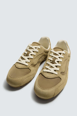 ZAPATILLA ESTILO RETRO / Marr?n Arena - Zara фото 5