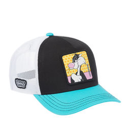 Бейсболка CAPSLAB арт. CL/LOO11/1/CT/SYL Looney Tunes Sylvester (черный / голубой)  фото 2