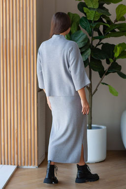 Костюм МК-627 серый - Took a look фото 3