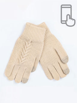 Перчатки детские сенсорные Kim Lin - Соль&перец фото 2