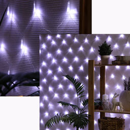 Светодиодная сеть 240Led, 2х2м.,белый 10 режимов, - Family фото 3