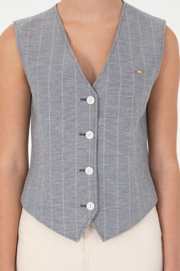 Женская синяя куртка Неожиданная скидка в корзине - U.s. polo assn фото 6