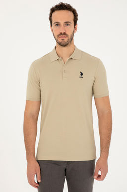 U. S. Polo Assn / Мужская футболка светло-хаки - U.s. polo assn фото 10