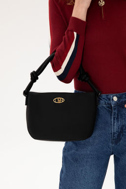 Женская черная сумка через плечо Неожиданная скидка в корзине - U.s. polo assn фото 2