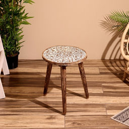 Столик кофейный, 40×40×47 см, манговое дерево